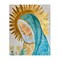 Stupell Industries Holy Mary In Gold Canvas, design by Franklyn Gregory